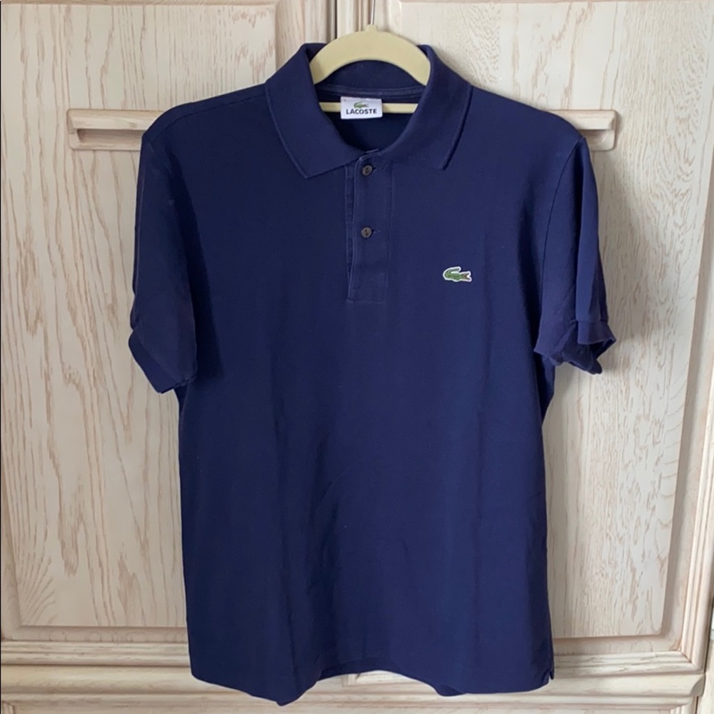 Lacoste navy polo